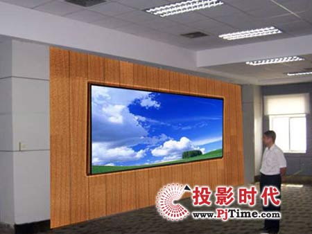 海視寬屏應用于潮洲電信大屏幕項目