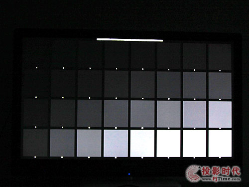 創維42LED10液晶電視:灰階對比度測試