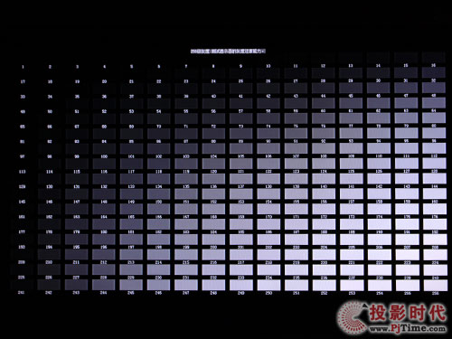 同方LE-32B90液晶電視:灰階對比度測試