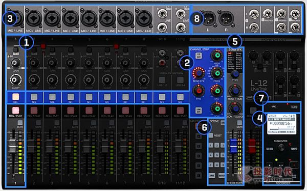 12ͨ ZOOM LiveTrak L-12{_